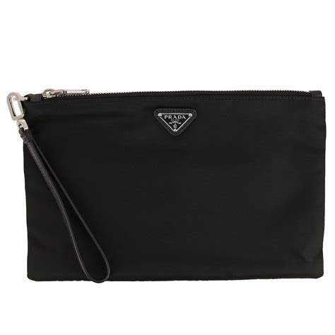 pochette prada uomo nylon|prada leather handbags.